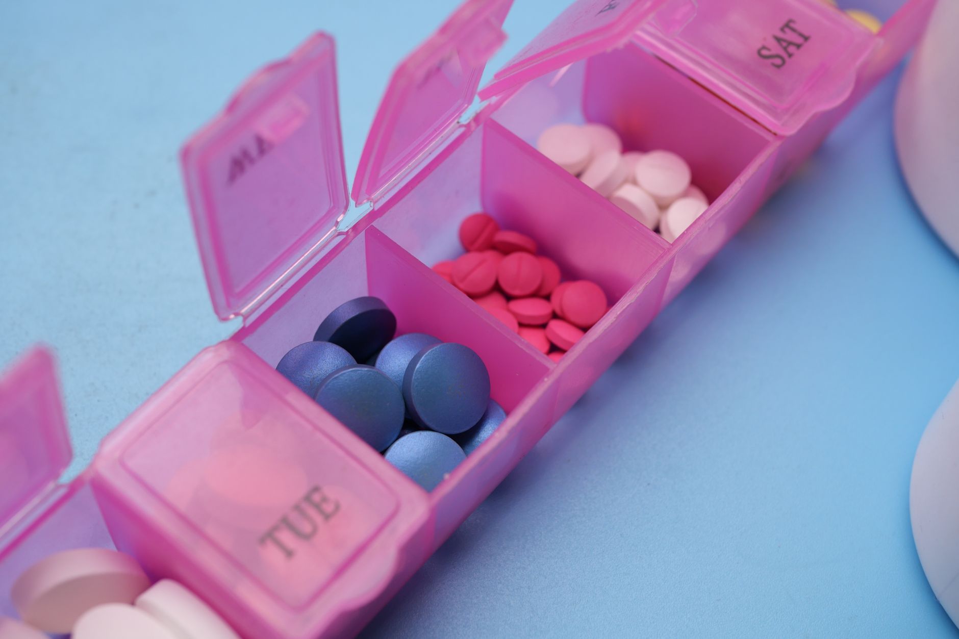 Pastillero para el control de medicación de un mayor