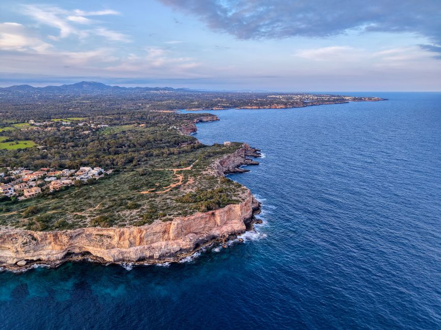 Paisaje de las Islas Baleares, comunidad autónoma donde se gestionan las prestaciones de dependencia